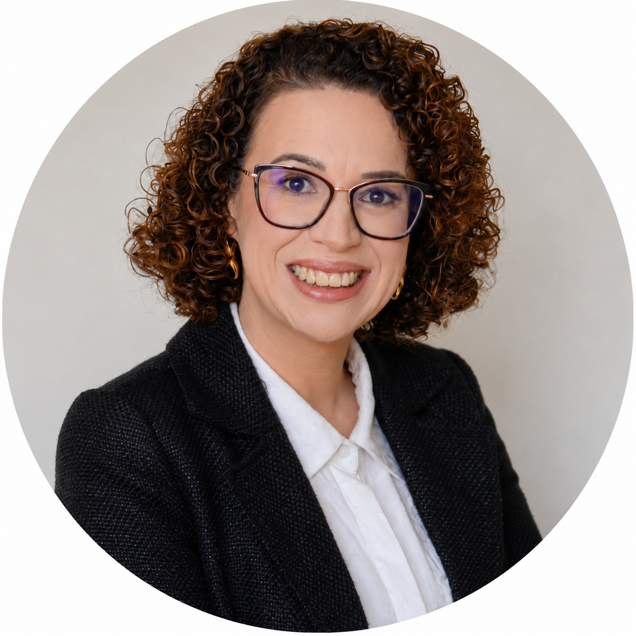 Retrato de Luciana Ferraz, cliente da Consultoria de Stories